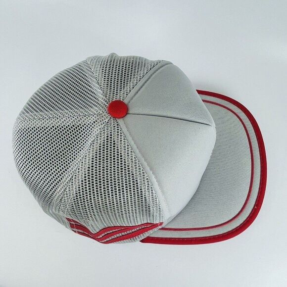 Ford New Holland Atkinson Hartney Manitoba 3 Stripe Mesh Snapback Trucker Hat - Picture 6 of 11